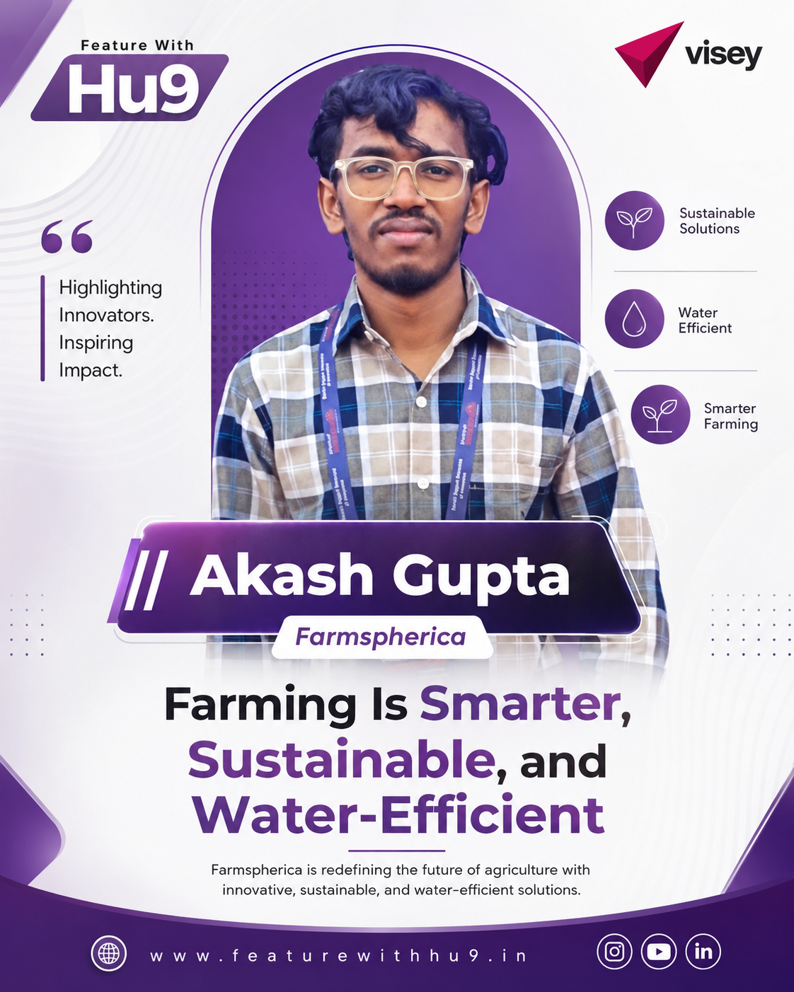 The Future of Farming Is Smarter, Sustainable, and Water-Efficient: Meet Farmspherica Innovations Pvt. Ltd.