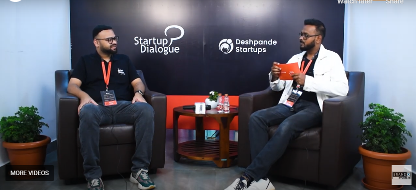 Networking at Startup Dialogue'24 ft. Tanishq Ambegaonkar