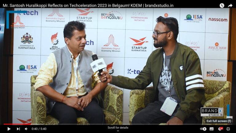 Discover Mr. Santosh Huralikoppi’s thoughts on the future of technology post-Techceleration.