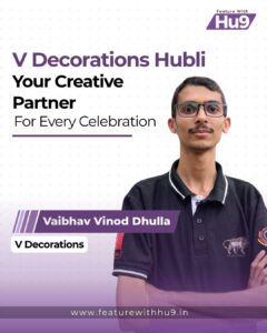 Read more about the article V Decorations Hubli: Your Creative Partner for Every Celebration 