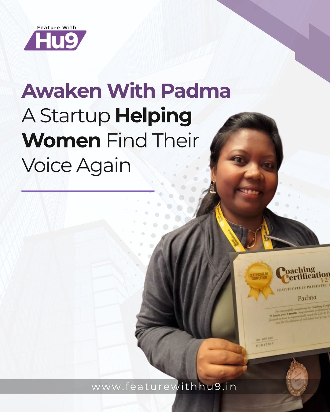 You are currently viewing Awaken With Padma: A Startup Helping Women Find Their Voice Again