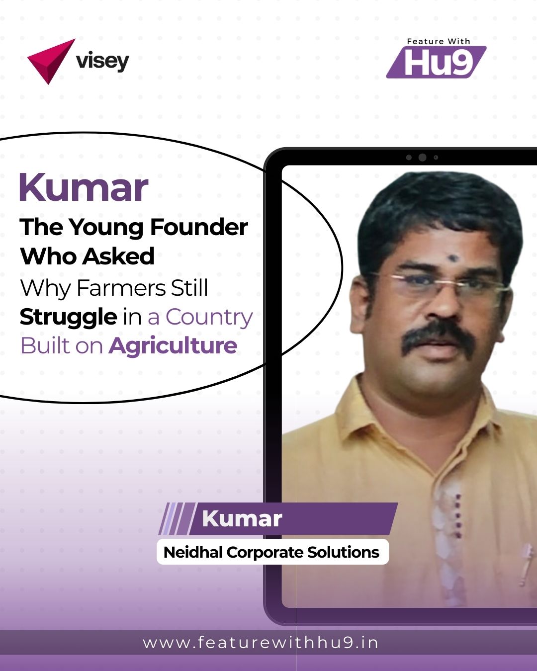 You are currently viewing The Young Founder Who Asked Why Farmers Still Struggle in a Country Built on Agriculture