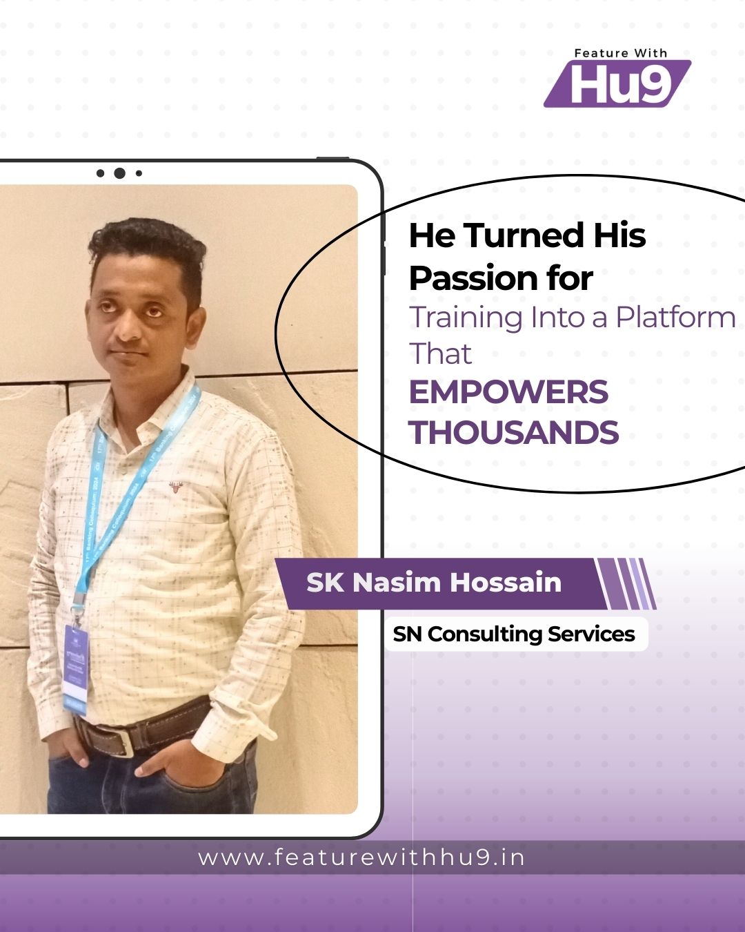 You are currently viewing He Turned His Passion for Training Into a Platform That Empowers Thousands